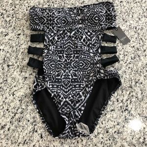 NWT one piece cut out swimsuit